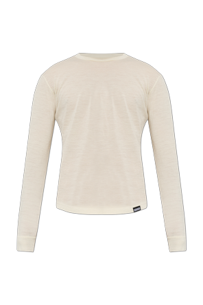 Wełniany t-shirt bieliźniany