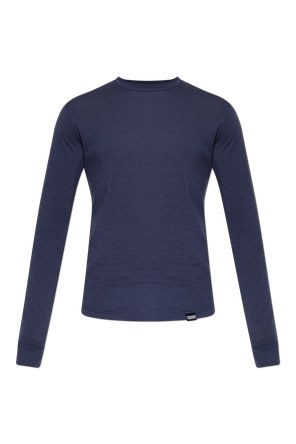 Wełniany t-shirt bieliźniany
