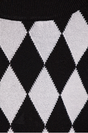 Balmain Top with geometric pattern