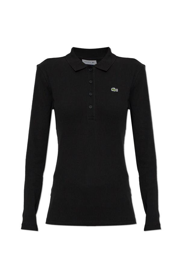 Ribbed long-sleeve polo od Lacoste