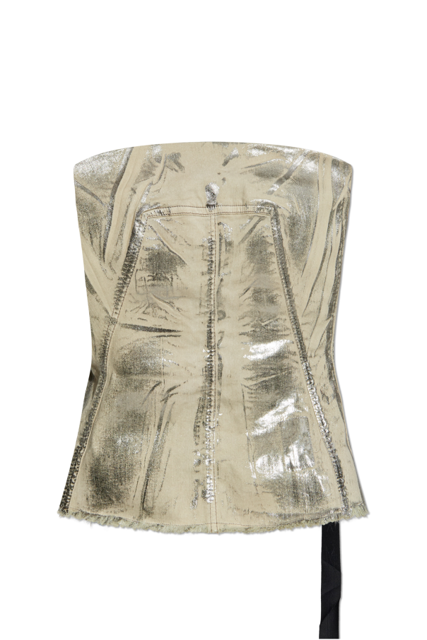 Bustier Top od Rick Owens DRKSHDW