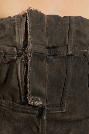 Rick Owens DRKSHDW Top mit offenen Schultern und dekorativem Band