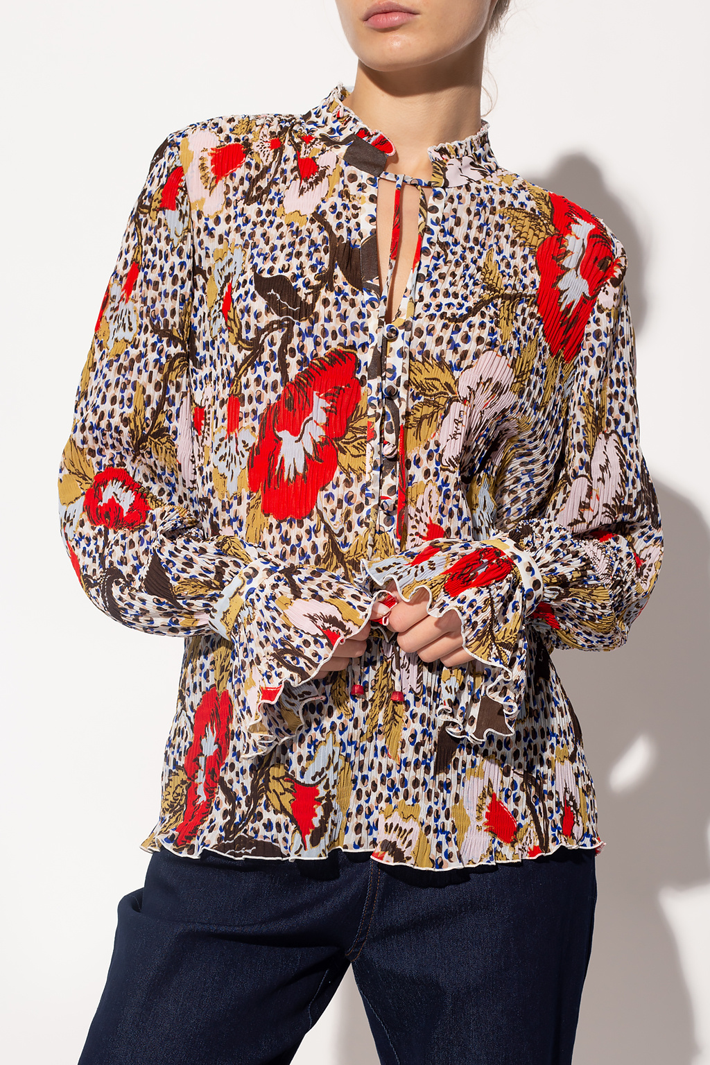 Diane Von Furstenberg Printed top