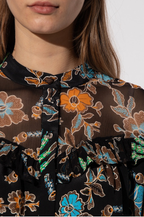 GOLDEN GOOSE: THE PERFECT IMPERFECTION Floral-motif top