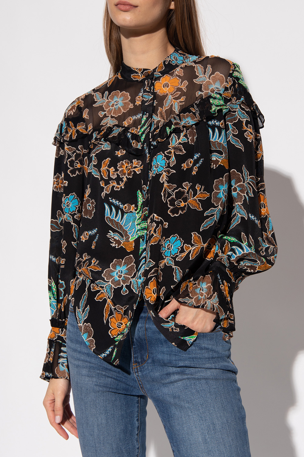 Frequently asked questions Floral-motif top