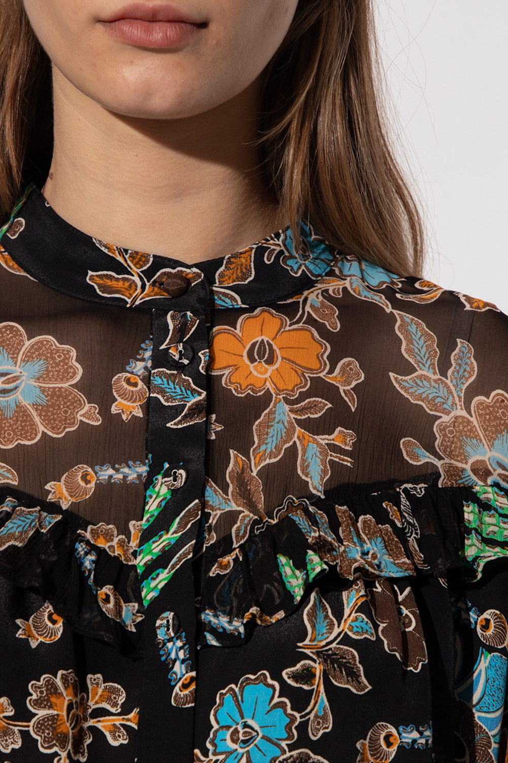 Frequently asked questions Floral-motif top