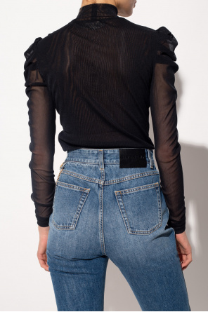 Diane Von Furstenberg Sheer top