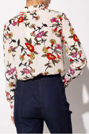 Diane Von Furstenberg Shirt with floral-motif