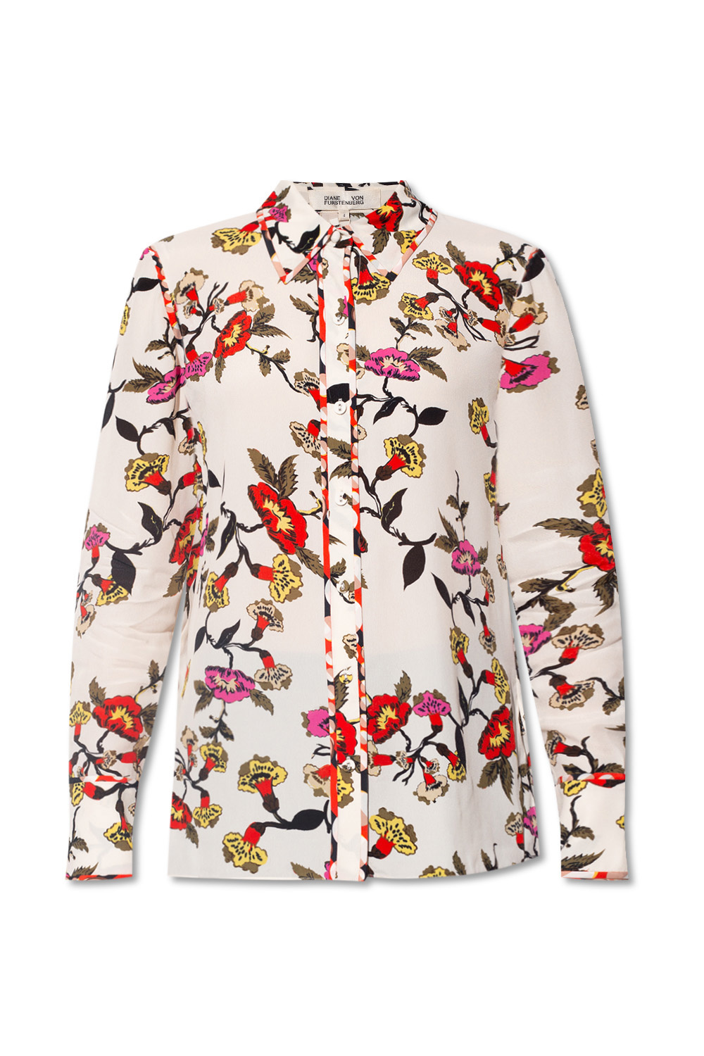 Diane Von Furstenberg Shirt with floral-motif