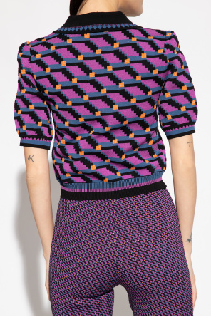 Diane Von Furstenberg ‘Antonella’ patterned top