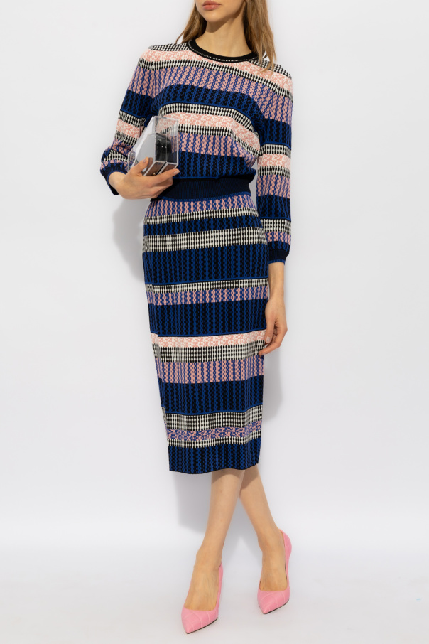 Diane Von Furstenberg ‘Kateshia’ patterned sweater