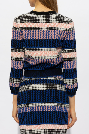 Diane Von Furstenberg ‘Kateshia’ patterned sweater
