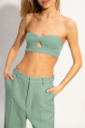 Ami Alexandre Mattiussi Open-shoulder crop top