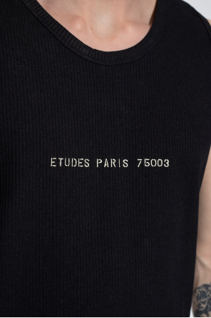 Etudes T-shirt bez rękawów