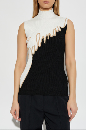 Balmain Top de canalé