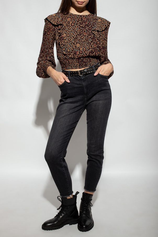 AllSaints ‘Elodie’ top with animal motif