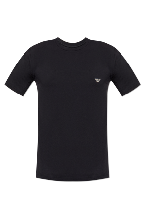 Underwear T-shirt with embroidered logo