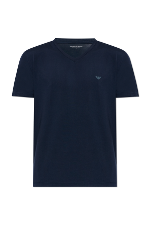 Lingerie T-shirt with V-neck