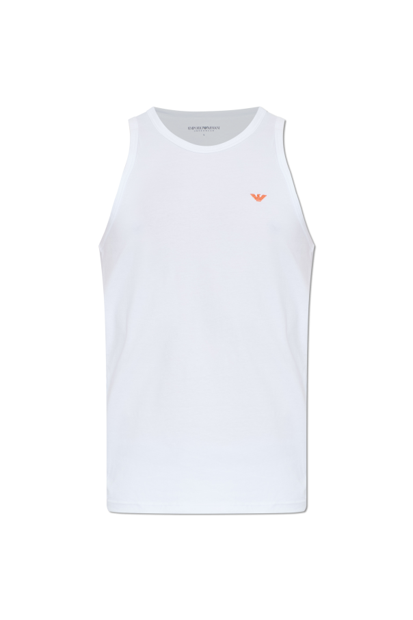 Cotton sleeveless t-shirt od Emporio Armani
