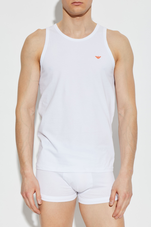 Emporio Armani Cotton sleeveless t-shirt