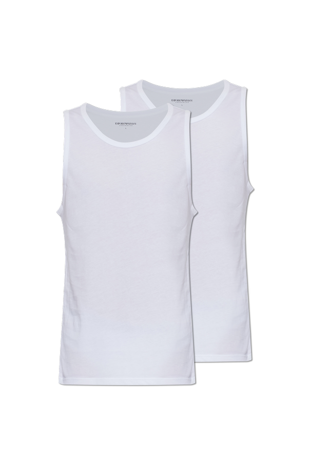 Two-Pack Men's Sleeveless Undershirts od Emporio Armani
