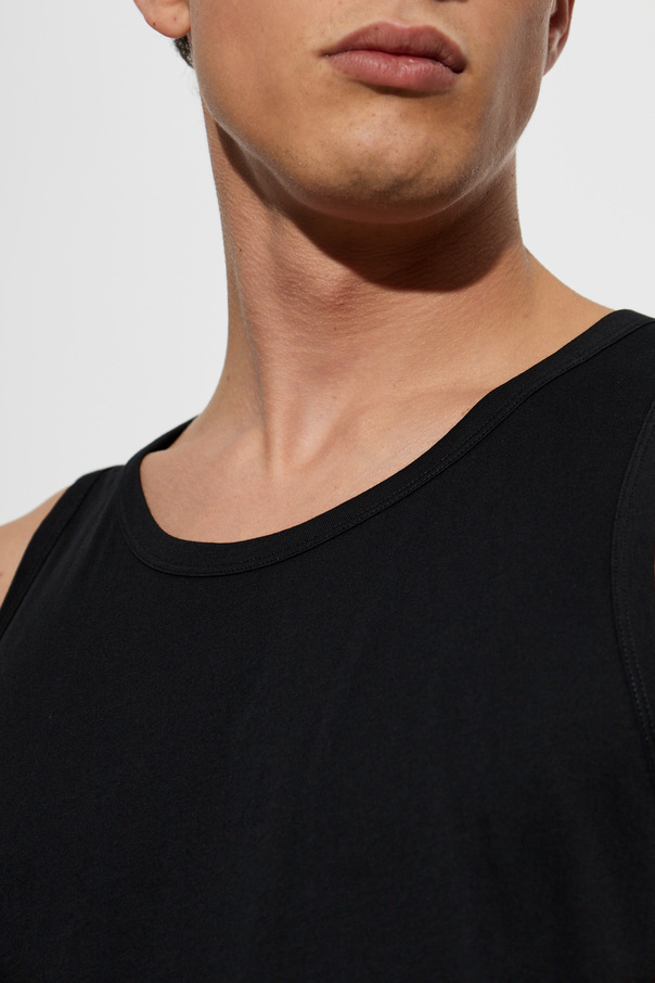 Emporio Armani Two-Pack Black Sleeveless Undershirts