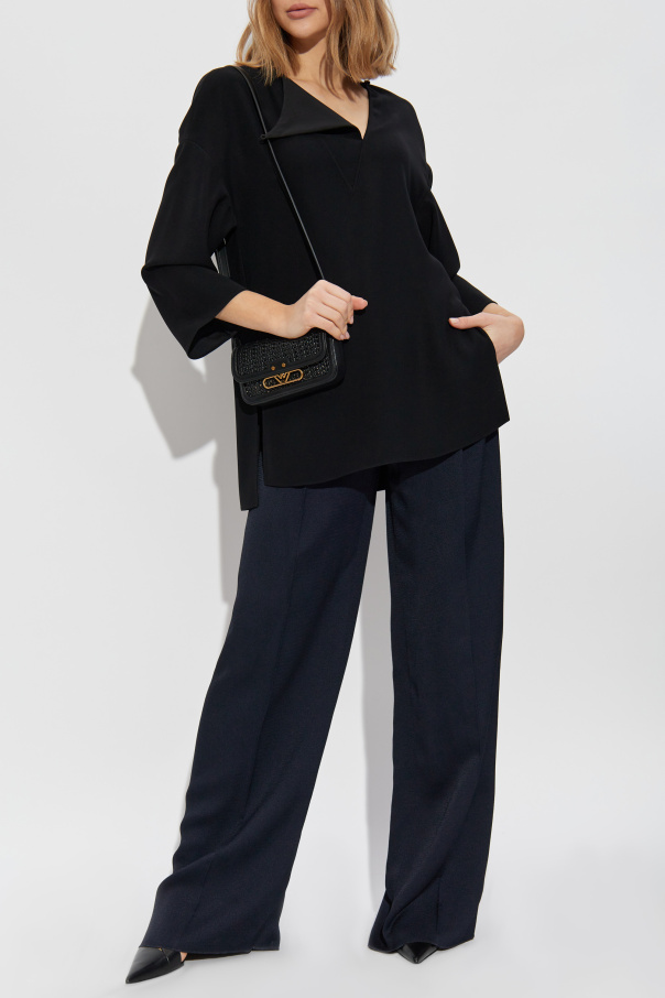 Emporio Armani Top z rozcięciem po bokach