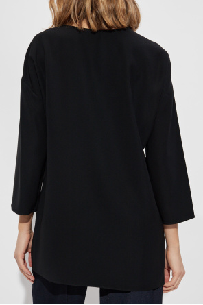 Emporio Armani Top z rozcięciem po bokach