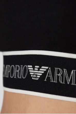 Emporio Armani Top deportivo con logo