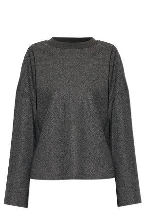 Top with lurex thread