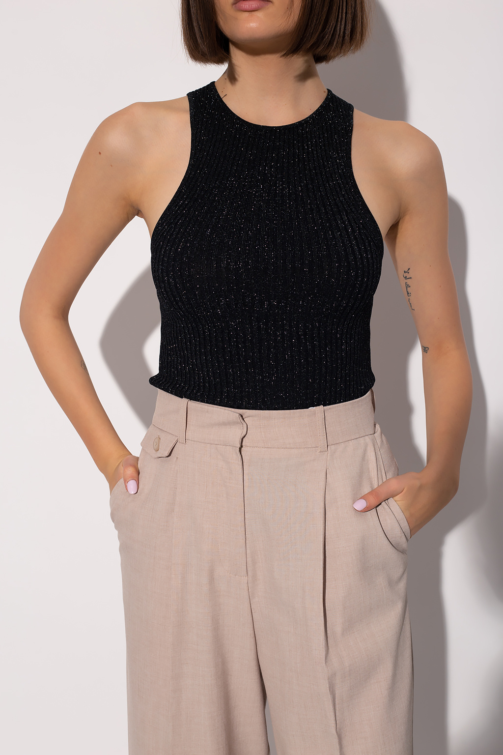 Samsøe Samsøe Top with lurex threads