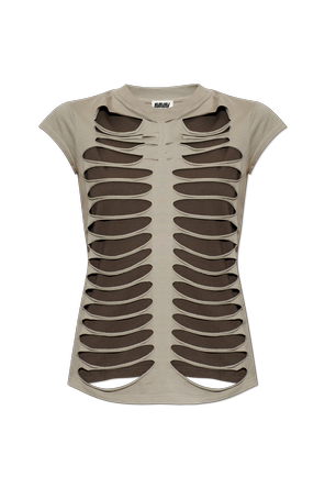 Top with decorative slits