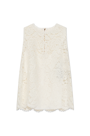 Lace sleeveless top