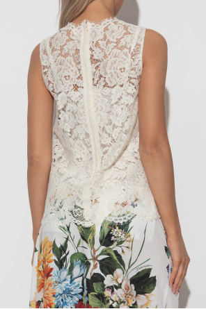 Dolce & Gabbana Lace sleeveless top