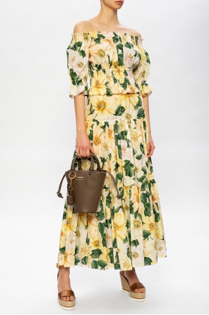 Floral-printed top od Dolce & Gabbana