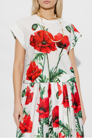 Dolce & Gabbana Sak 646887 Smartphone Top with floral motif