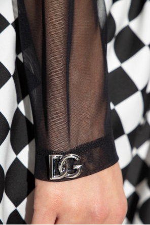 Dolce & Gabbana Transparent top