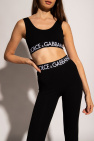 Dolce & Gabbana Cropped top with logo