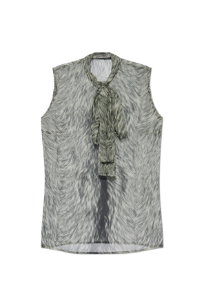 Ärmelloses Seidentop