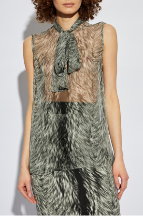 Dolce & Gabbana Ärmelloses Seidentop