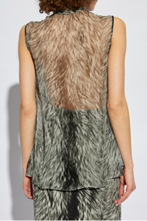 Dolce & Gabbana Ärmelloses Seidentop