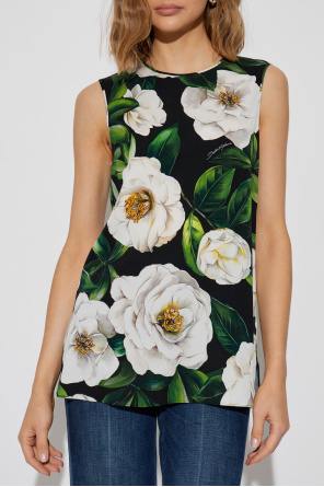 Dolce & Gabbana Top con motivo floral