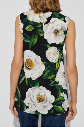 Dolce & Gabbana Top con motivo floral