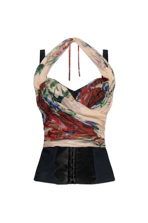 Backless top od Dolce & Gabbana