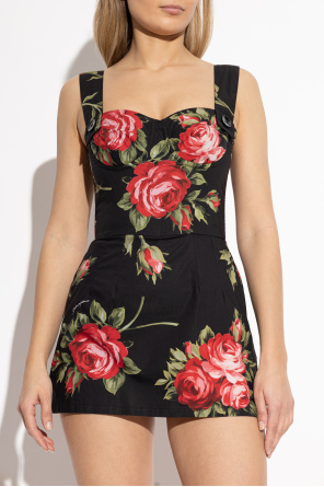 Dolce & Gabbana Top with a floral motif