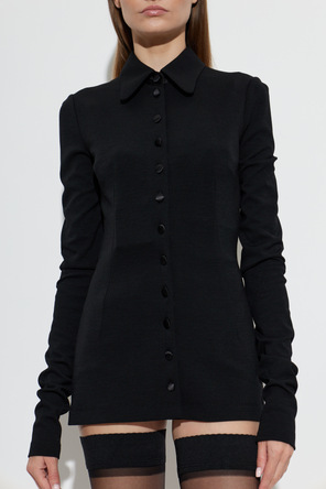 Dolce & Gabbana Fitted Wool Shirt