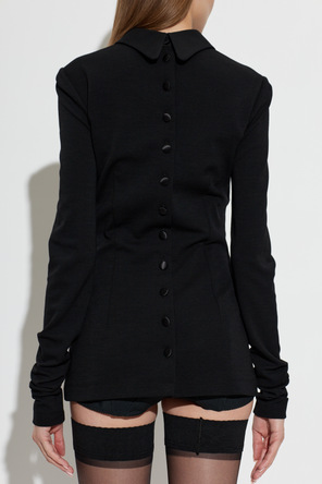 Dolce & Gabbana Fitted Wool Shirt