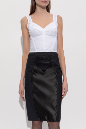 Dolce & Gabbana Kurzes Top mit Trägern