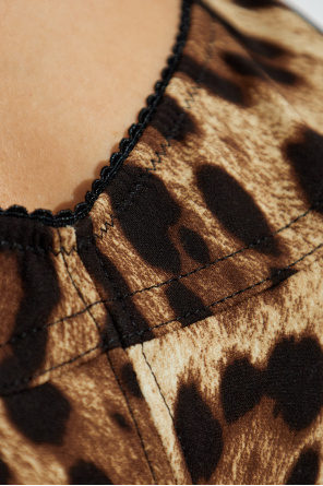 Dolce & Gabbana Top mit Tiermotiv