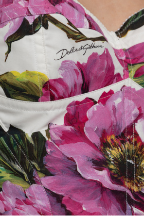 Dolce & Gabbana Top with floral pattern